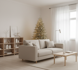 mali dnevni boravak za Božić