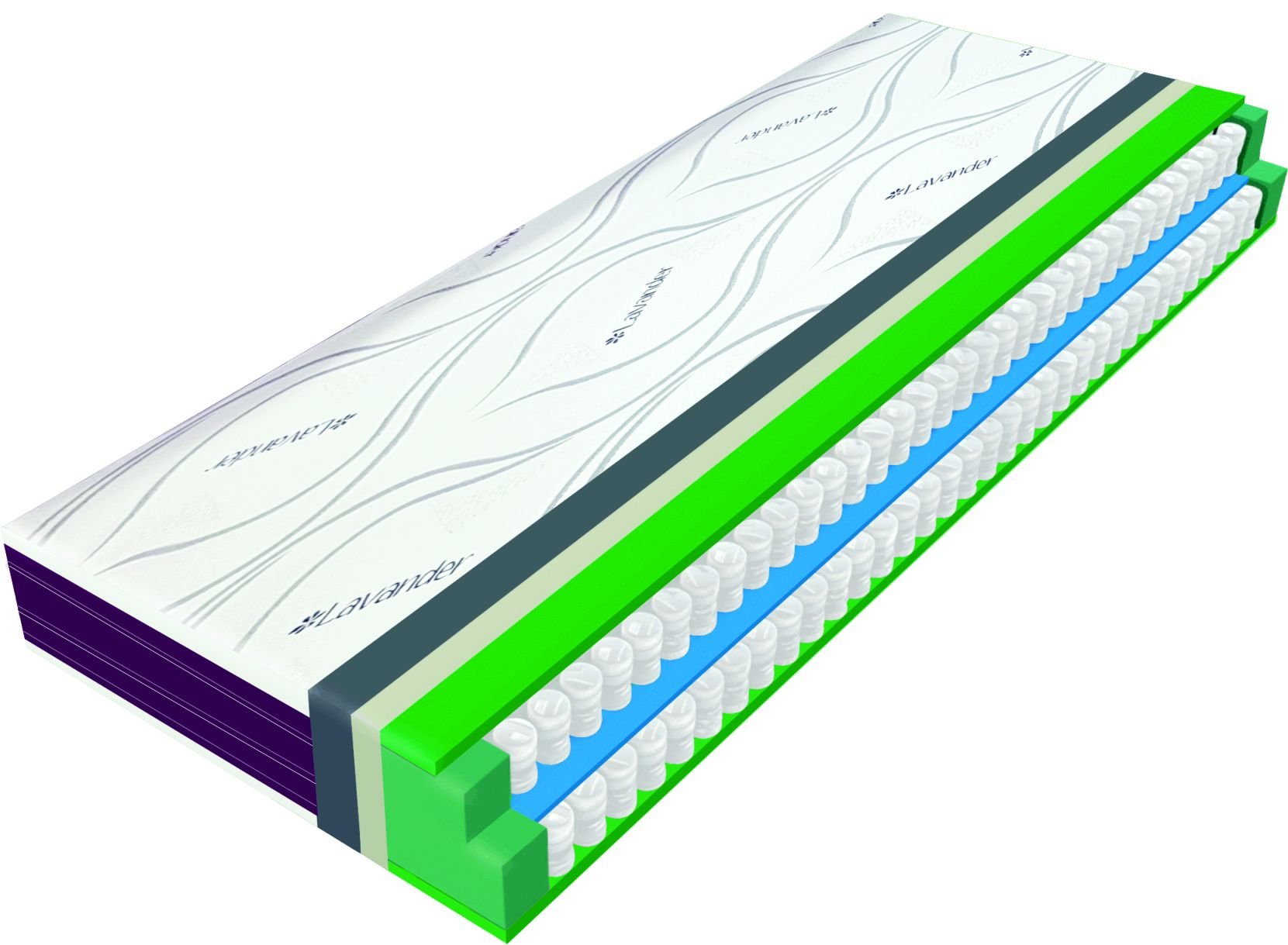 Vzmetnica Lavanda - 160x200 cm